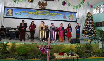 Puji-Pujian Natal Menggema di Lapas Pekanbaru