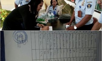 Tingkatkan Kewaspadaan, Lapas Piru Gelar Tes Urin bagi WBP