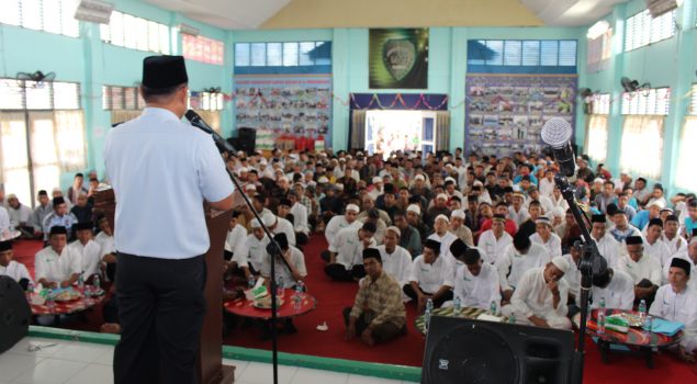 Qori Al Quran Lapas Pekanbaru Dapat Reward di Peringatan Maulid Nabi