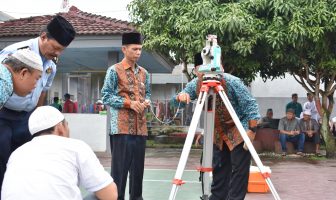 Cek Arah Kiblat, Lapas Narkotika Lubuklinggau Datangkan Tim Kemenag