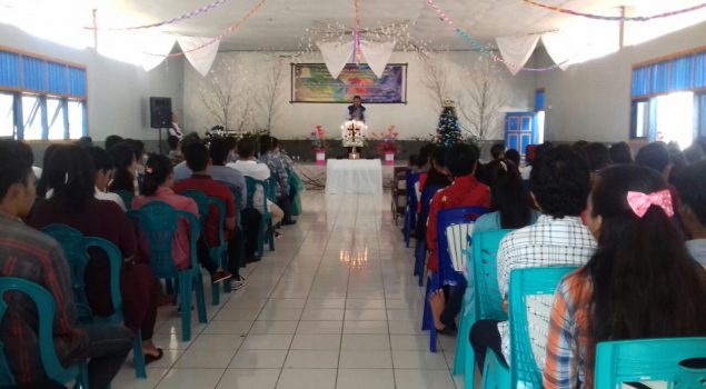 Bersama GKPMI, Lapas Ternate Gelar Ibadah Pra-Natal