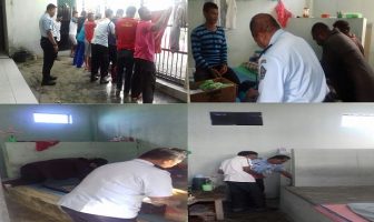 Inspeksi Mendadak Jaga Keamanan di Lapas Piru