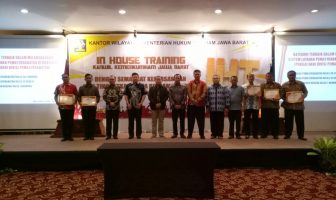 Lapas Bogor Juara I dalam Pelaporan SDP & SMS Gateway Kanwil Jabar