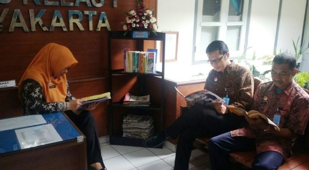 Salurkan Minat Baca, "Pojok Baca" Bapas Yogya Semakin Diminati