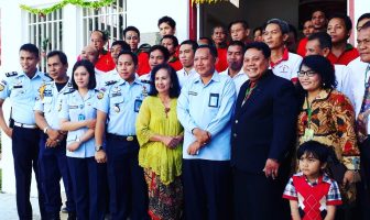 10 WBP Rutan Depok Dapat RK Natal 2017