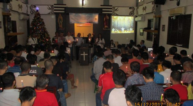 Natal di Rutan Jakpus, WBP Diingatkan tentang Kemuliaan Allah