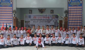 Puluhan Petugas Lapas Bogor Lulus Tes Sabuk Merah Merpati Putih