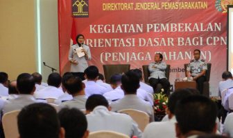 Peserta ToT Orientasi Dasar CPNS Ditantang Lahirkan SDM Handal Pemasyarakatan