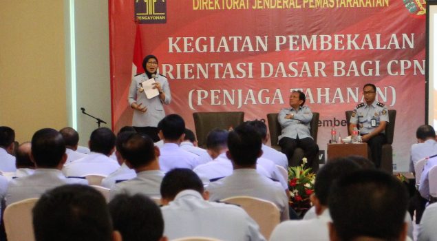 Peserta ToT Orientasi Dasar CPNS Ditantang Lahirkan SDM Handal Pemasyarakatan