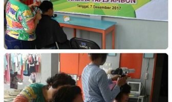 Sambut Natal, WBP Lapas Perempuan Ambon Potong Rambut Massal