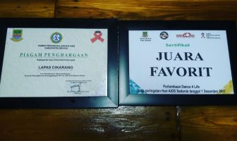 Lapas Cikarang Sabet Juara Favorit Lomba Dance 4 Life