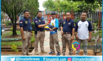 Rutan Baturaja Dapat Bantuan Satu Set Alat Olahraga Volly Bal dari Dispora OKU