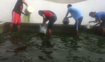 WBP Rutan Majene Panen 20 Kg Lele