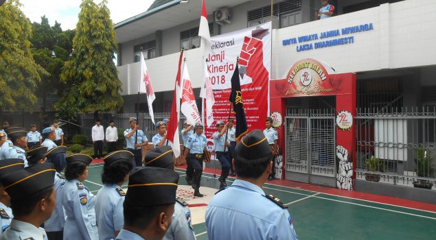 Petugas Rutan Wates Berjanji Berikan Kinerja Terbaik