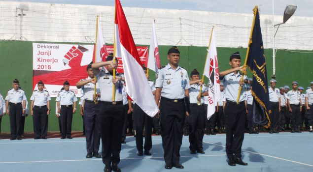 Lapas Semarang Gelar Deklarasi Janji Kinerja Tahun 2018