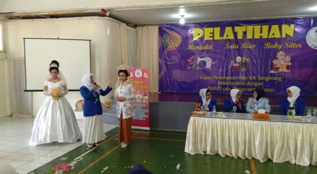 WBP Lapas Perempuan Tangerang Dilatih Jahit, Tata Rias, dan Babby Sitter