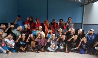 Kedatangan KaDo, LPKA Pangkalpinang Dapat Bantuan Perpustakaan