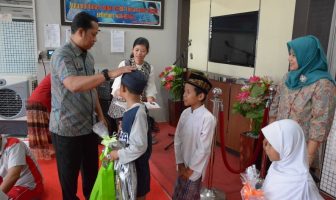 Lapas Narkotika Jakarta Santuni Anak Yatim Piatu