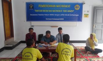 Kedatangan PKBH Uniku, WBP Lapas Kuningan "Curhat"