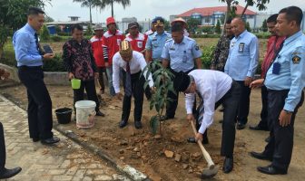 Lakukan Penghijauan, Lapas Gunung Sugih Tuai Pujian