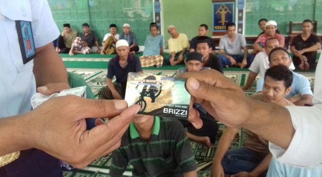 Transaksi di Koperasi Rutan Bantul Resmi Gunakan Kartu Brizzi