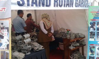 Rutan Garut Pamerkan Produk WBP di Garut Creative Expo