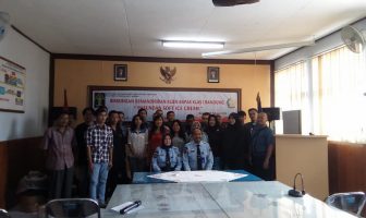 Klien Bapas Bandung Diajari Pembuatan Ice Cream