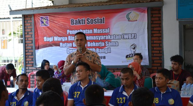 WBP Rutan Bangil Ditanamkan Pola Hidup Sehat