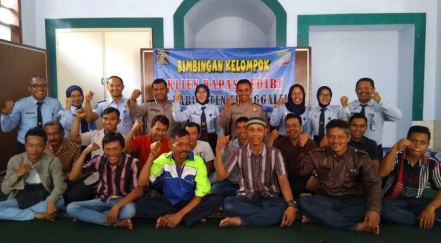 PK Bapas Kediri Bimbing Klien Reintegrasi PB