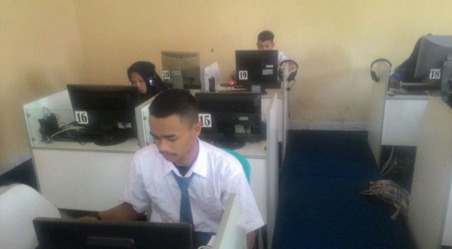 Anak LPKA Bandar Lampung Ikut Simulasi UN Berbasis IT