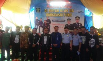 WBP Rutan Rangkasbitung Bangun Musala Bareng Wali Band