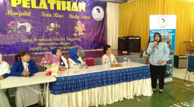 Lapas Perempuan Tangerang Siapkan WBP Jadi Baby Sitter, Penjahit dan Penata Rias