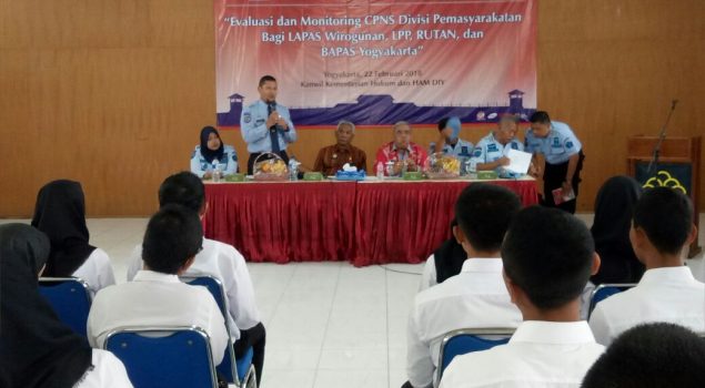 Kabapas Yogya Laporkan Evaluasi Orientasi CPNS