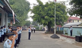 CPNS LPKA Martapura Pimpin Ikrar & Tri Dharma Petugas Pemasyarakatan