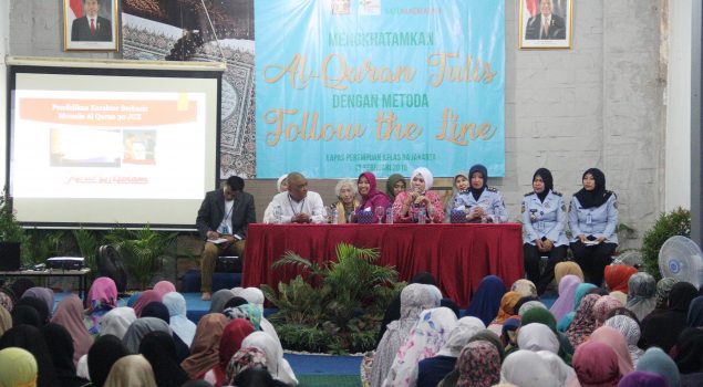 "Follow The Line" Permudah WBP Lapas Perempuan Jakarta Khatam Quran