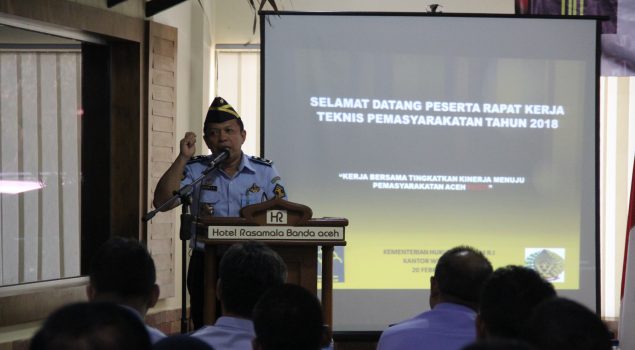 Kerja Bersama, Tingkatkan Kinerja Menuju Pemasyarakatan Aceh PASTI