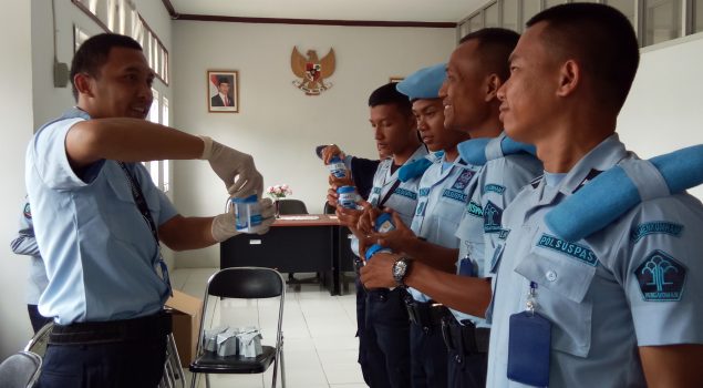 Tes Urin Buktikan CPNS LPKA Lampung Negatif Narkoba