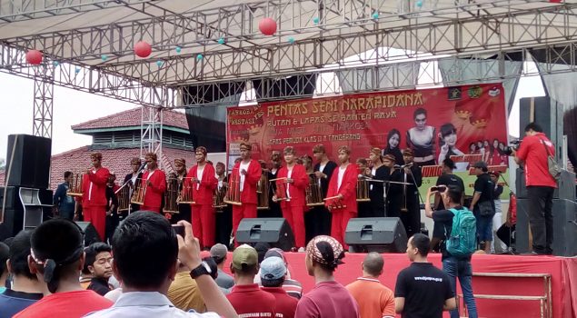 Pentas Seni WBP se-Banten Guncang Lapas Pemuda Tangerang