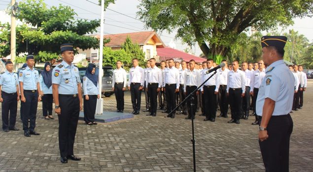 Kalapas Pekanbaru Ingatkan CPNS Agar Selalu Disiplin