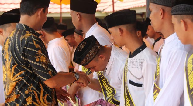 150 Santri WBP Lapas Narkotika Sungguminasa Diwisuda