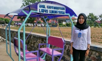 Ayunan Hasil Karya Napi Lapas Gunung Sugih Laris Terjual