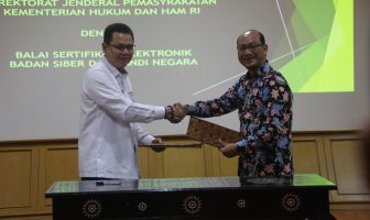 Sertifikasi Elektronik Bantu Pelaksanaan Tugas dan Fungsi Pemasyarakatan