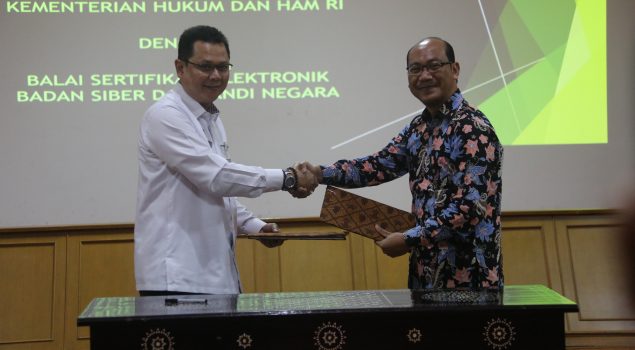 Sertifikasi Elektronik Bantu Pelaksanaan Tugas dan Fungsi Pemasyarakatan