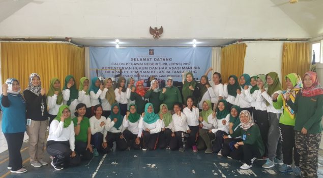 Kalapas Perempuan Tangerang Minta CPNS Tunaikan Janji Tunas Pengayoman