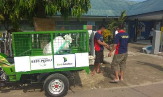 Rutan Majene Sumbang "Bank Sampah" Untuk Relawan Siaga 86