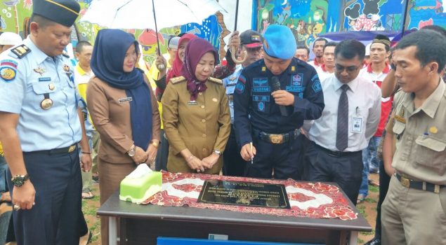 Ciptakan Lapas Layak Anak, Kepala Lapas Gunung Sugih Resmikan PLAY LAND