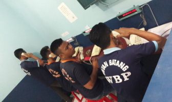 Wartelsus Rutan Batang Terhubung dengan Alat Sadap