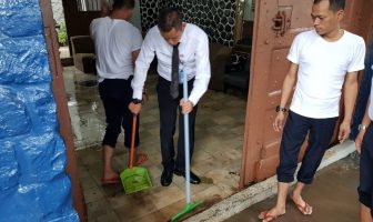 Semangat Tak Padam Walau Banjir Genangi LPKA Jakarta