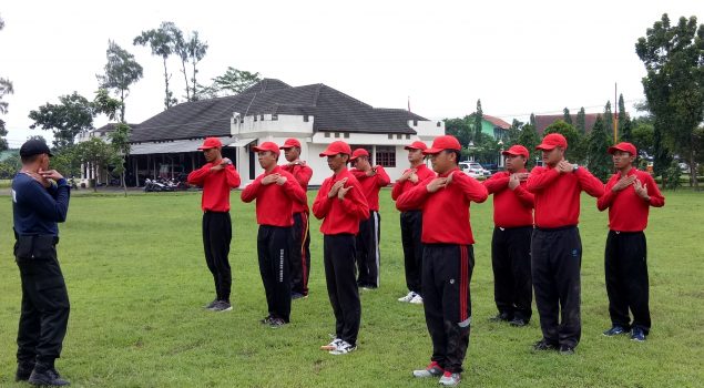 CPNS Bapas Kediri Ditempa dengan Kesamaptaan