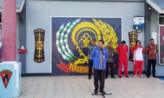 Di Rutan Ambon, Kakanwil Maluku Tegaskan Kualitas & Disiplin Kerja